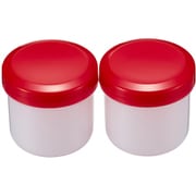 10040 [定量軟膏容器 キャップ：赤 30ML 100個イリ]