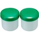 10040 [定量軟膏容器 キャップ：緑 30ML 100個イリ]