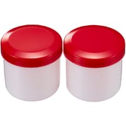 10060 [定量軟膏容器 キャップ：赤 100ML 40個イリ]