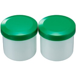 10060 [定量軟膏容器 キャップ：緑 100ML 40個イリ]