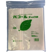 パコールチャック袋 4K 100枚X15袋