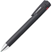 多機能ボールペン bLen(ブレン)4+S ボール径:0.5mm ノック式 インク色:4色(黒・青・赤・緑) シャープペン芯径:0.5mm 本体色:黒 ブレンシステム搭載 B4SAS88-BK
