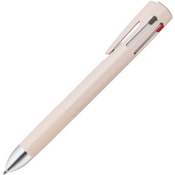 多機能ボールペン bLen（ブレン）4+S ボール径：0.5mm ノック式 インク色：4色（黒・青・赤・緑） シャープペン芯径：0.5mm 本体色：グレージュ ブレンシステム搭載 B4SAS88-GRE
