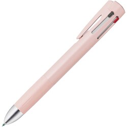 多機能ボールペン bLen（ブレン）4+S ボール径：0.7mm ノック式 インク色：4色（黒・青・赤・緑） シャープペン芯径：0.5mm 本体色：シェルピンク ブレンシステム搭載 B4SA88-SHP