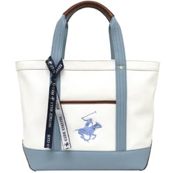 BH2008N WH/PBL/PBL [PUトートバッグ L ホワイト/ブルー/ブルー]