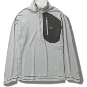 TSウールハーフZIP TS Wool Half Zip 5215454 020 グレー Mサイズ [アウトドア カットソー メンズ]