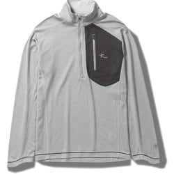 TSウールハーフZIP TS Wool Half Zip 5215454 020 グレー Lサイズ [アウトドア カットソー メンズ]