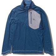 TSウールハーフZIP TS Wool Half Zip 5215454 040 ブルー Sサイズ [アウトドア カットソー メンズ]