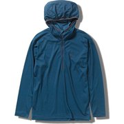 TSウールハーフZIPフーディ TS Wool Half Zip Hoody 5215455 040 ブルー Lサイズ [アウトドア フーディー メンズ]