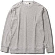 スラブリブクルー メンズ カットソー グレー(020) XLサイズ 5215469