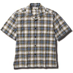 CシールドサーフェスチェックOCシャツS/S メンズ シャツ カーキ（010） Lサイズ 5212203
