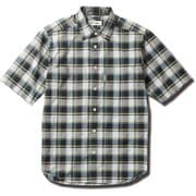 CシールドプレザントシャツS/S メンズ シャツ グリーン(060) Lサイズ 5212418