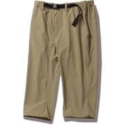 ドライスプリットスリークオーターパンツ Dry Split Three-quarters Pants 5214412 010 カーキ Lサイズ [七分丈パンツ メンズ]