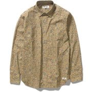 フィッシュアイカモシャツ Fisheye Camouflage Shirt 6212145 112 ブラウンカモ Lサイズ [アウトドア シャツ メンズ]