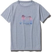 CシールドカワセミT S/S C-SHIELD Kingfisher Tee S/S 8215405 052 フェードブルー Lサイズ [アウトドア カットソー レディース]