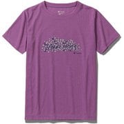 CシールドモスタッチT S/S C-SHIELD Moss Touch Tee S/S 8215409 089 ラベンダー Mサイズ [アウトドア カットソー レディース]