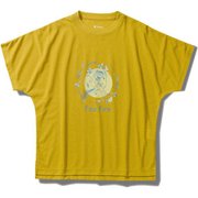 CシールドヤマネT S/S C-SHIELD Dormouse Tee S/S 8215415 238 ゴールドイエロー Lサイズ [アウトドア カットソー レディース]