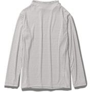 TSスムースボーダーボトルネック TS Smooth Border Bottle-neck 8215413 089 ラベンダー Mサイズ [アウトドア カットソー レディース]