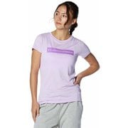 テック ワードマーク ショートスリーブTシャツ TECH GRAPHIC SHORT SLEEVE 1384707 Purple Ace(543) LGサイズ [ランニングウェア シャツ レディース]
