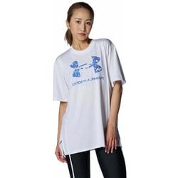 ヨドバシ.com - アンダーアーマー UNDER ARMOUR テック オーバーサイズ ショートスリーブTシャツ TECH OVERSIZE  SHORT SLEEVE 1384711 WHT/CLE(101) LGサイズ [ランニングウェア シャツ レディース] 通販【全品無料配達】