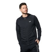 テック フルジップ フーディー TECH FZ HOODIE 1384803 001 Black MDサイズ [ランニングウェア パーカー メンズ]