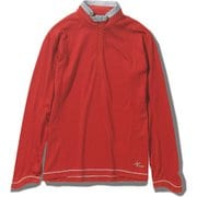 TSウールハーフZIP TS Wool Half Zip 8215403 080 レッド Sサイズ [アウトドア カットソー レディース]
