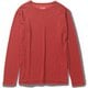 TSウールクルー TS Wool Crew 8215423 080 レッド Sサイズ [アウトドア カットソー レディース]