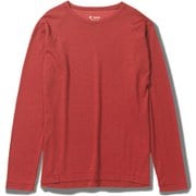 TSウールクルー TS Wool Crew 8215423 080 レッド Sサイズ [アウトドア カットソー レディース]