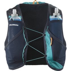 ヨドバシ.com - サロモン SALOMON アクティブ スキン 8 セット ACTIVE SKIN 8 SET LC2178100  TAHITIAN TIDE/CARBON/PEACOCK BLUE Lサイズ [トレイルランニング用ザック 8L] 通販【全品無料配達】