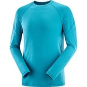 クロス ラン ロングスリーブ ティー CROSS RUN LS TEE M LC2194200 TAHITIAN TIDE Sサイズ [ランニングウェア シャツ メンズ]