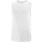 CROSS RUN TANK M LC2051500 WHITE Mサイズ [ランニングウェア シャツ メンズ]