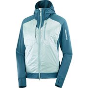エリクサー ハイブリッド フーディー インサレーション ELIXIR HYBRID HOODED LC2213600 ARONA/DEEP DIVE Mサイズ [アウトドア 中綿ウェア レディース]