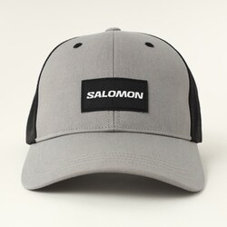 SALOMON Trucker Curved キャップ グレー S-M 男