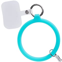 41-969687 [iFace Reflection Silicone ブレスレットハンドストラップ クリアブルー]