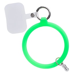 41-969717 [iFace Reflection Silicone ブレスレットハンドストラップ クリアグリーン]
