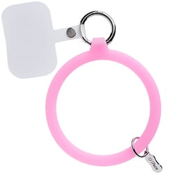 41-969724 [iFace Reflection Silicone ブレスレットハンドストラップ クリアピンク]