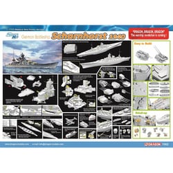 ヨドバシ.com - ドラゴン DRAGON DR1062 1/350 WW.II ドイツ軍 巡洋戦艦 シャルンホルスト 1940 ノルウェー沖  [組立式プラスチックモデル 2024年9月再生産] 通販【全品無料配達】