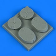 QIC 49100 1/48 Su-25 FODカバー （ズべズダ用） [プラモデル用パーツ]