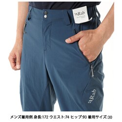 Ascendor Light PANTS QFW-01 TEMPEST Blue サイズ32 [アウトドア ロングパンツ メンズ]