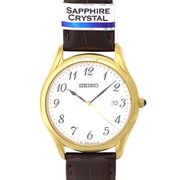 クォーツ GP レザー 50M ホワイト メンズ 並行輸入品 1年保証 SUR306P1
