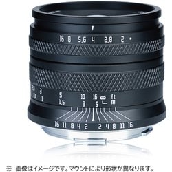 50mm F2.0 M43 （B） [単焦点レンズ マイクロフォーサーズ ブラック]