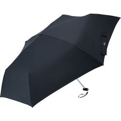 折りたたみ傘 ポケフラット2.0 55cm 6本骨 UV加工/撥水 U355-0906BK1-B4