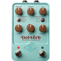 ステレオ対応エフェクター（リバーブ/ディレイ） UAFX Del-Verb Ambience Companion