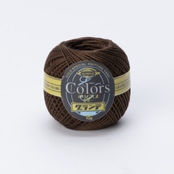 エミーグランデ＜カラーズ＞ 10g巻 No.777 コーヒーブラウン [レース糸]