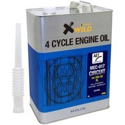 AZ バイク用 4サイクル エンジンオイル 4L サーキット 5W-30 二輪用 100%化学合成油 MEC-017 EG224