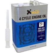 AZ バイク用 4サイクル エンジンオイル サーキット 4L 5W-40 二輪用 100%化学合成油 MEC-023 EG284