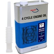 AZ バイク用 4サイクル エンジンオイル 1L オフロード 10W-40 二輪用 100%化学合成油 MES-002 EG371
