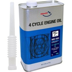 AZ バイク用 4サイクル エンジンオイル 1L サーキットプラス 10W-40 二輪用 100％化学合成油 MEC-002 EG411