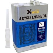AZ バイク用 4サイクル エンジンオイル 4L サーキットプラス 10W-40 二輪用 100%化学合成油 MEC-002 EG414