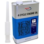 AZ バイク用 4サイクル エンジンオイル 1L レーシング 10W-40 二輪用 100%化学合成油 MER-999 EG441